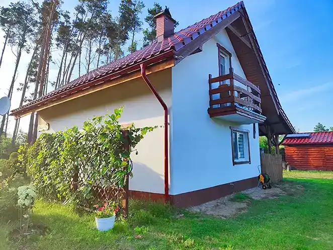 Brzozowa Chatka - ogród i taras